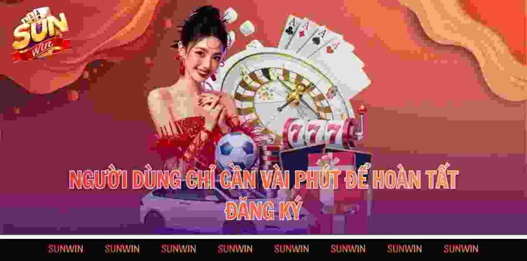 Người dùng chỉ cần vài phút để hoàn tất đăng ký