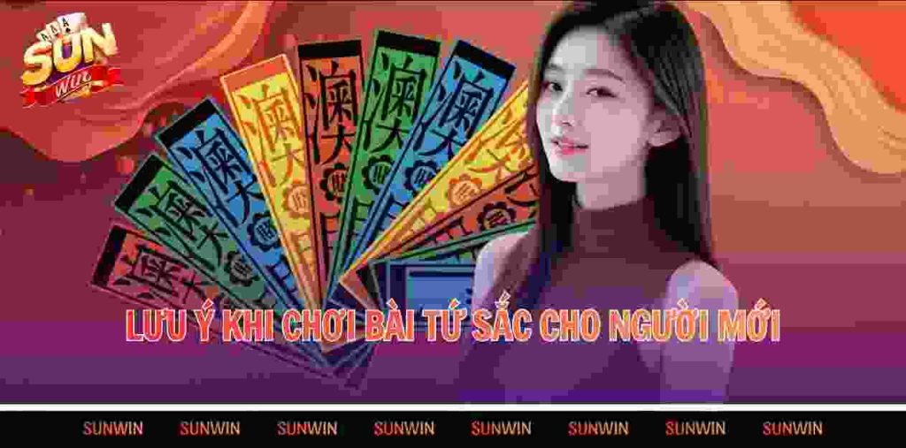 Lưu ý khi chơi bài tứ sắc cho người mới